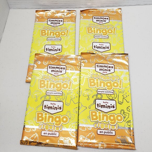 Tim Hortons Timmies Minis On The Go Bingo (4 Packs) - Picture 1 of 3